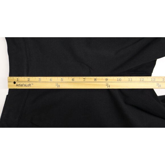 ALO Yoga Showoff Black Wide Leg Pants - Picture 6 of 12